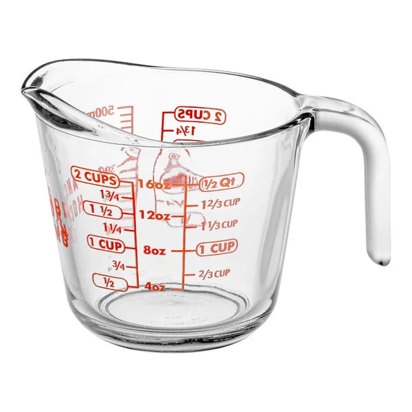 16 oz Glass Measuring Cup