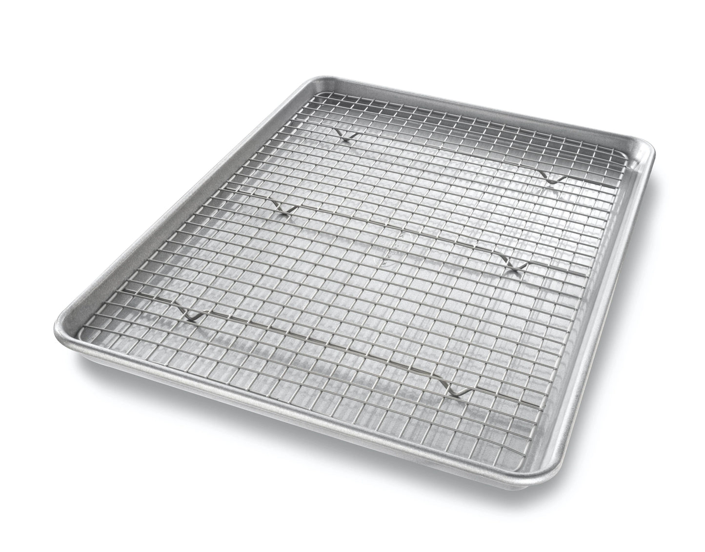 USA Pan Extra Large Baking Pan & Rack Set