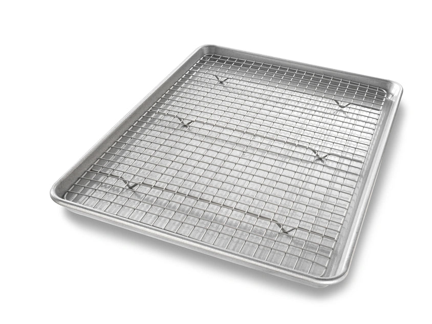 Half Sheet Baking Pan & Rack Set