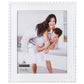 White Bead Wooden Picture Frame - 8" x 10"