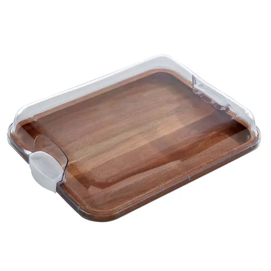 White Handle Acacia Cutting Board