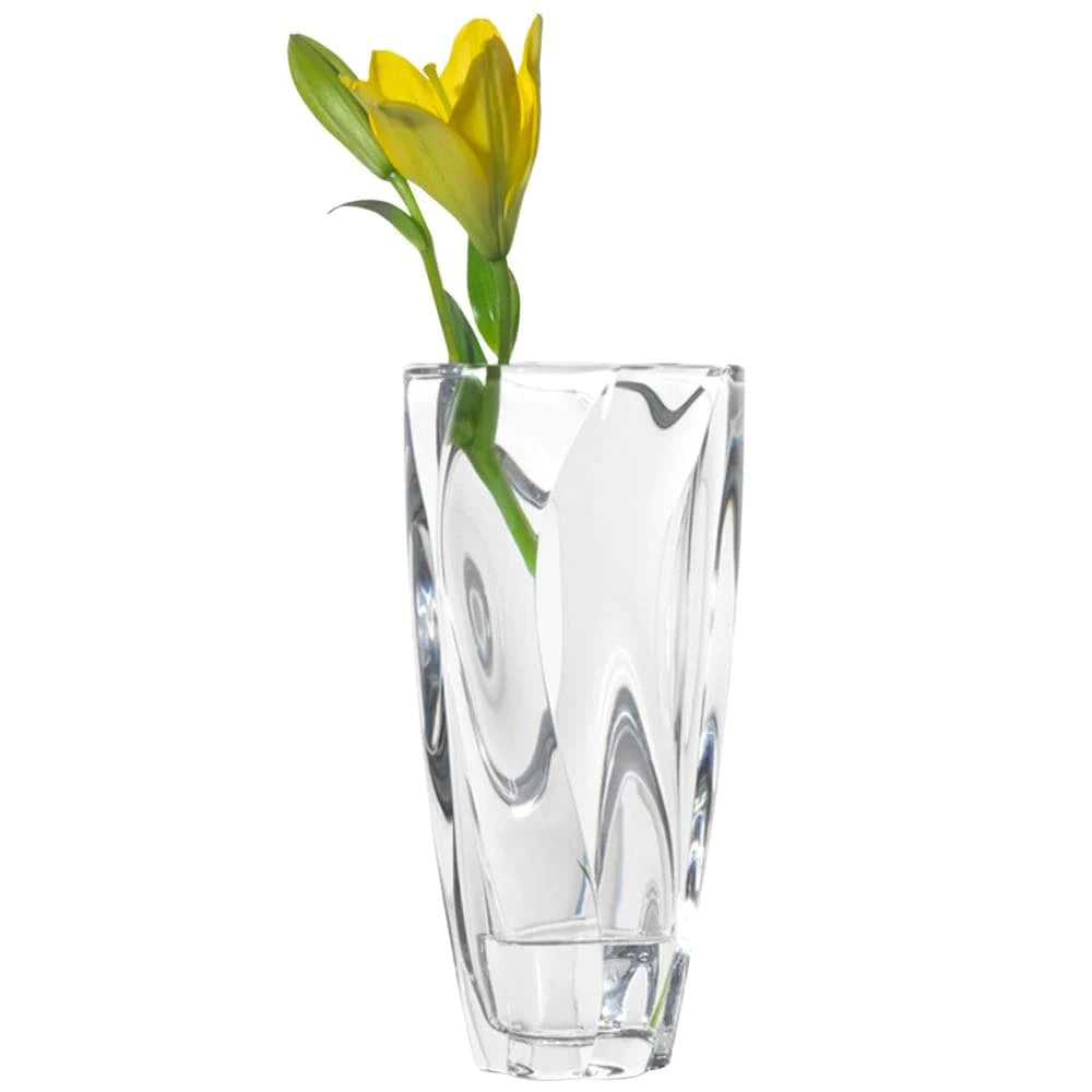 CASSIA 12-IN CRYSTAL VASE