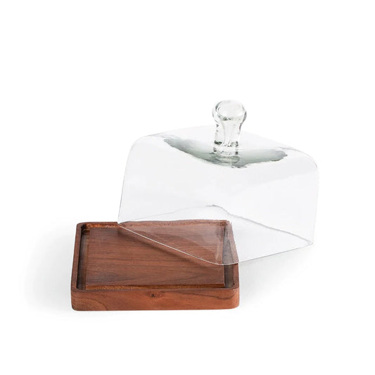 Cake Square Glass Cloche (big)