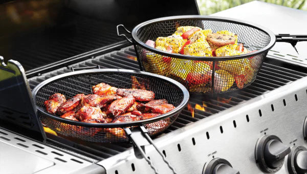 Jumbo Grill Basket & Skillet