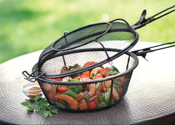 Jumbo Grill Basket & Skillet