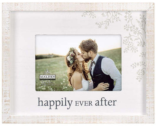"Happily Ever After" Picture Frame - 4" x 6"