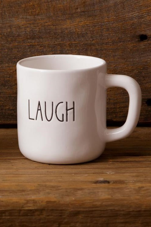 Ceramic "Laugh" Mug