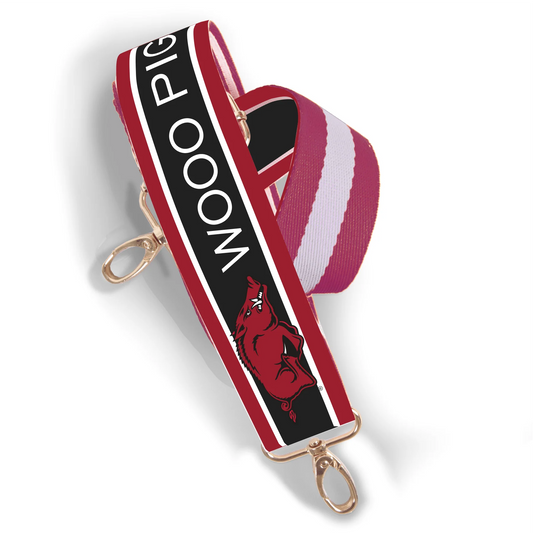 "Wooo Pig Sooie" 1.5" Shoulder Strap