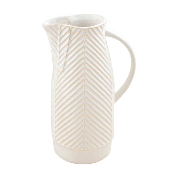 Textured Drink Pitcher