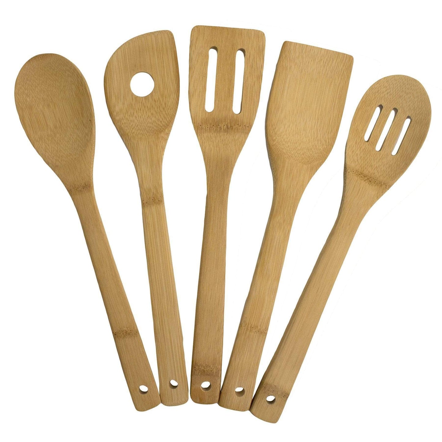 Bamboo 5-Piece Utensil Set