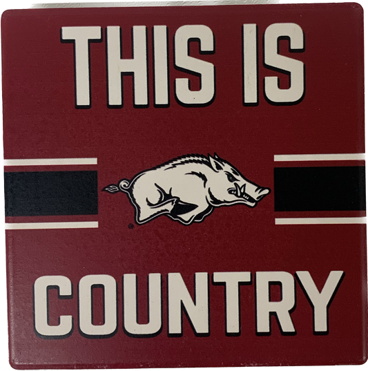 This is RAZORBACK Country Coaster
