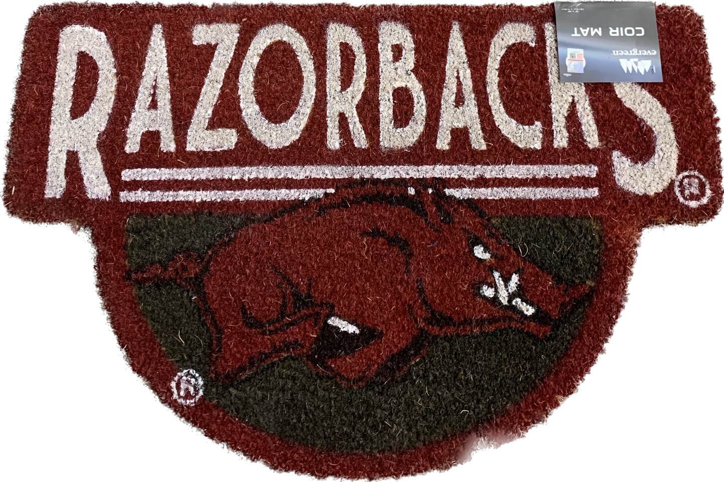 Razorback Coir 28 in. x 18 in. Non-Slip Door Mat